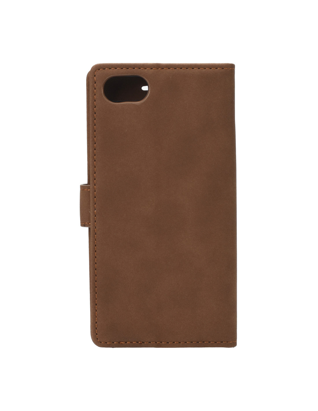 iPhone 7/8/SE2020 Wallet Case w/Buckle Brown