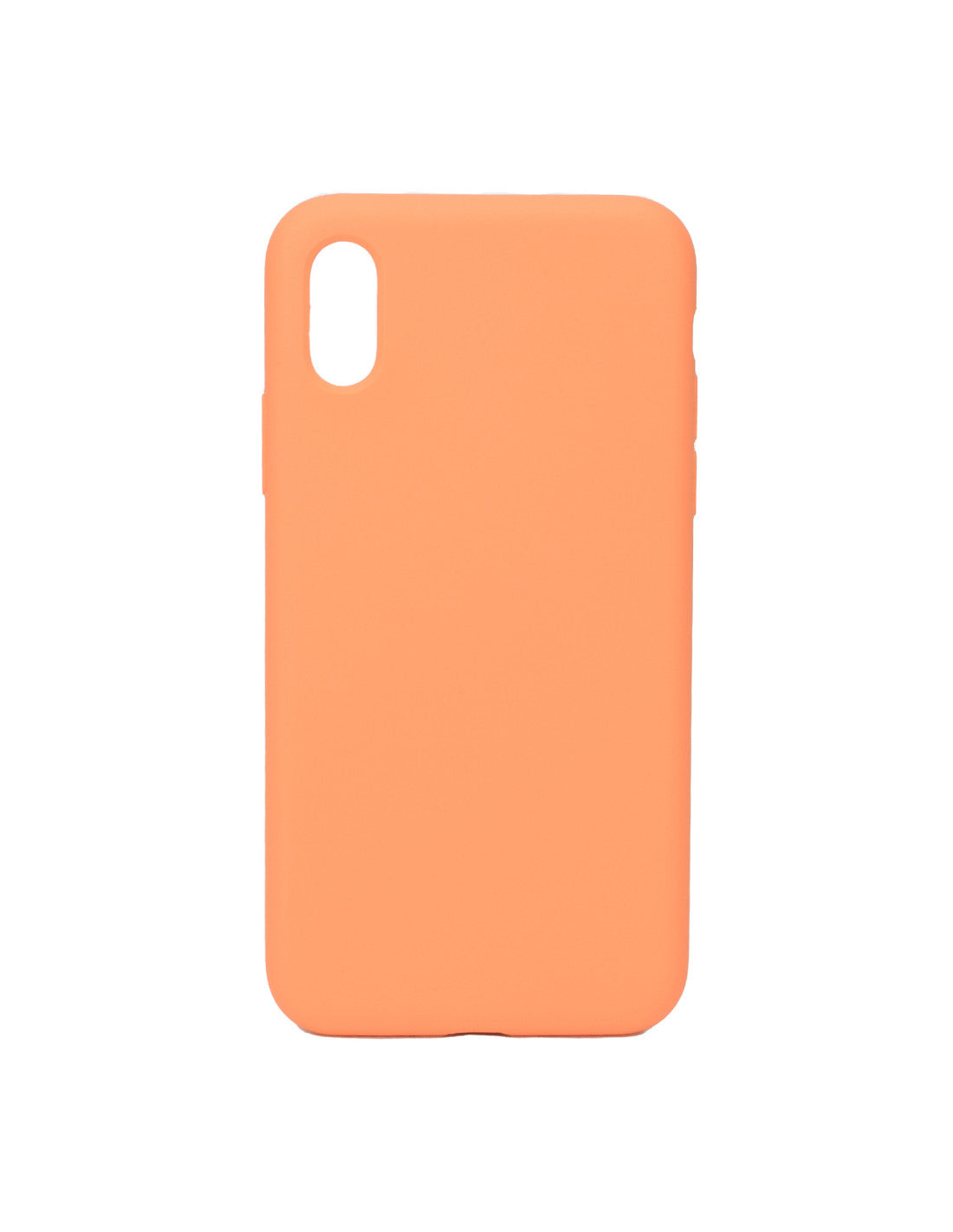 iPhone X / XS Silicon Case Orange