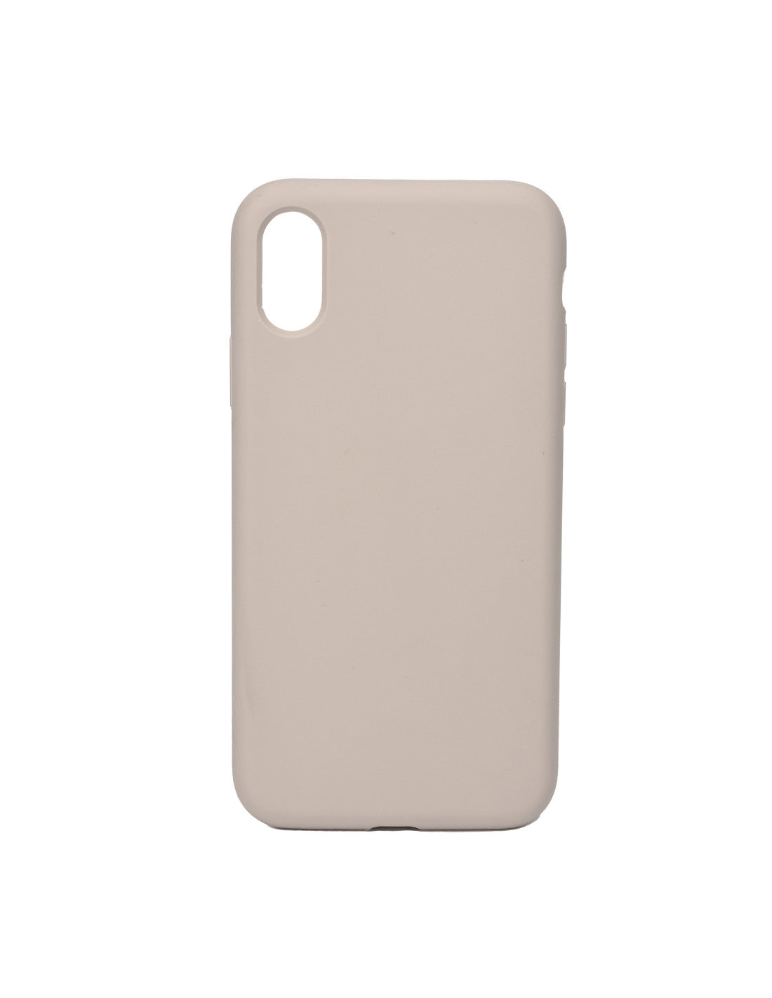 iPhone X / XS Silicon Case Beige