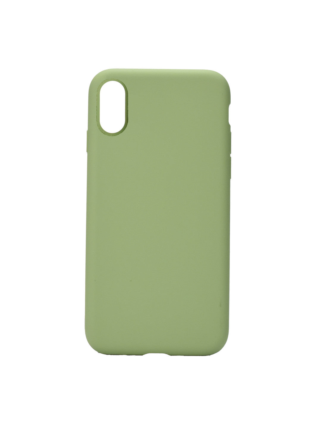 iPhone X / XS Silicon Case Pepermint