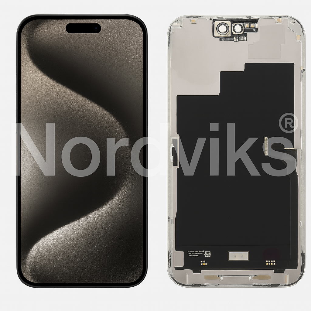 iPhone 15 Pro Max - Black - Diagnostic Refurbished Screen (OEM)