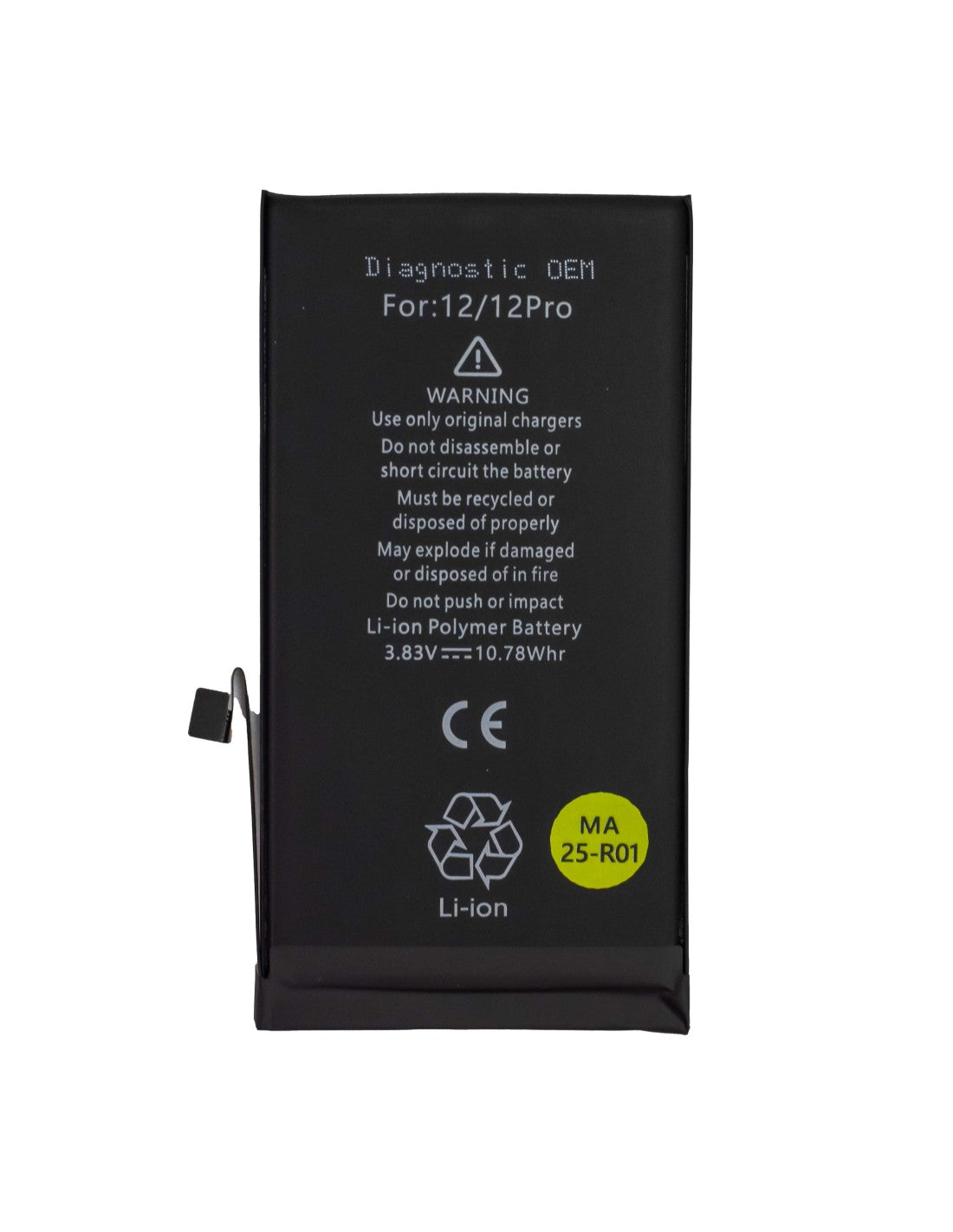 iPhone 12/12 Pro - Diagnostisk OEM-batteri