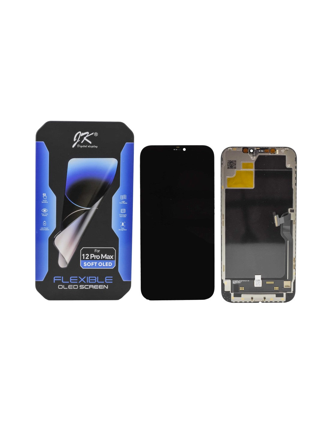iPhone 12 Pro Max - JK SOFT OLED Grade A - Moveable IC