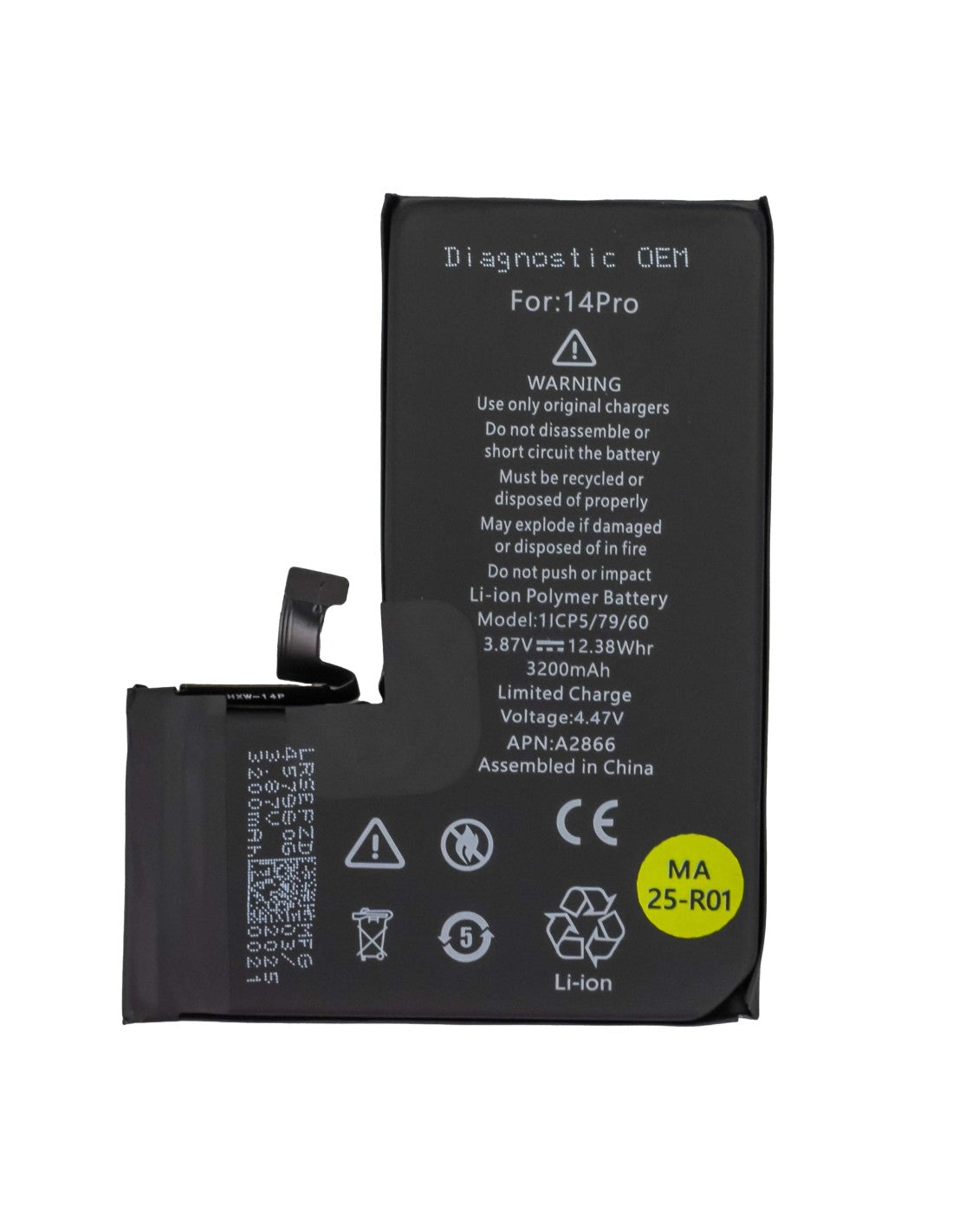 iPhone 14 Pro - Diagnostiskt OEM Batteri