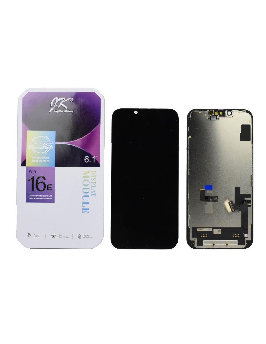 iPhone 16e - Klass A FHD-kvalitet JK Incell