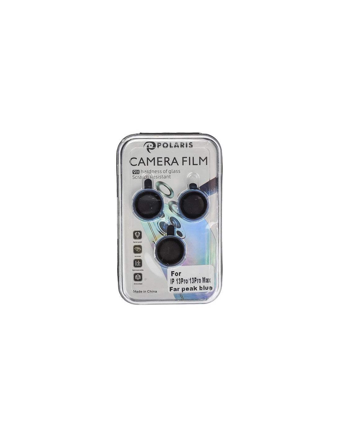 iPhone 13 Pro / 13 Pro Max - Blue - Premium Camera Lens Protection Set