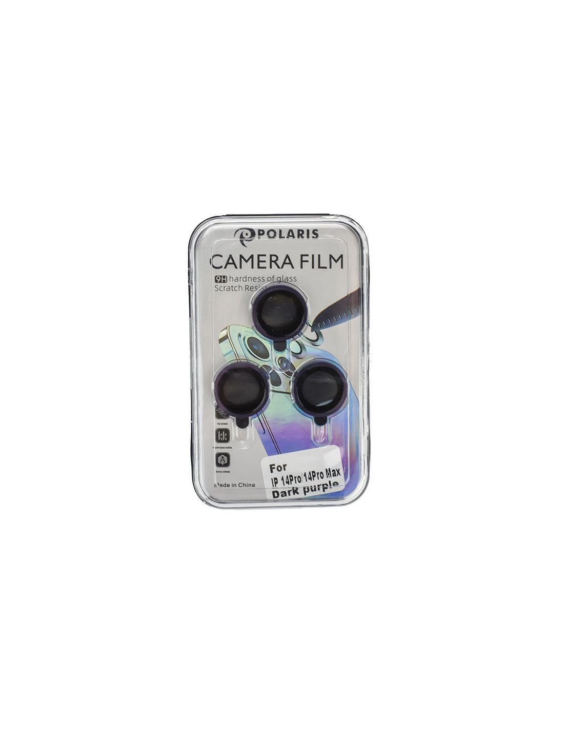 iPhone 14 Pro / 14 Pro Max - Deep Purple - Premium Camera Lens Protection Set