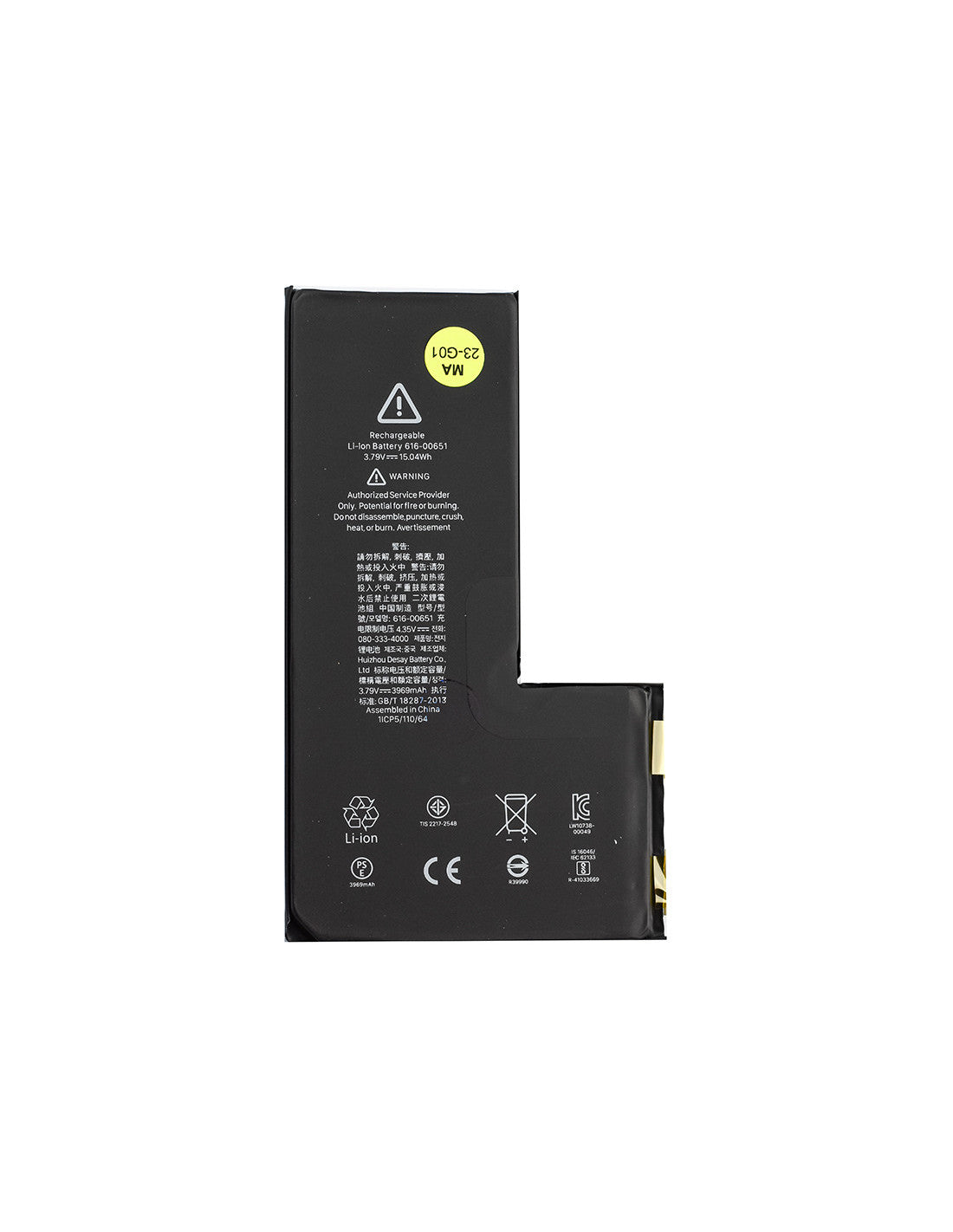 iPhone 11 Pro Battery - Without Board - OEM Quality