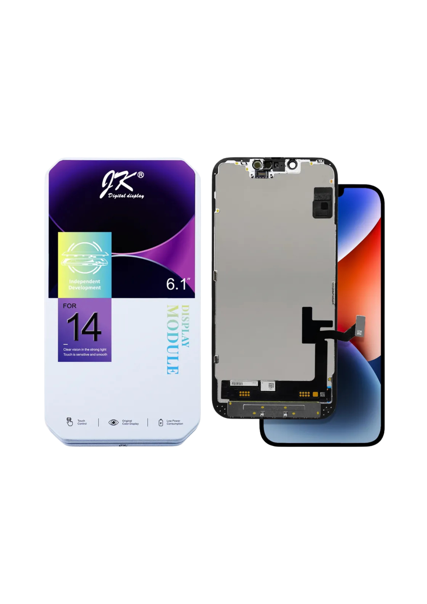 iPhone 14 Display Grade A FHD JK Incell Moveable IC