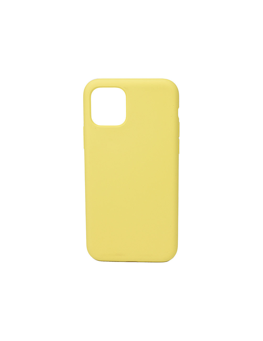 iPhone 11 Pro Max Silicon Case Yellow