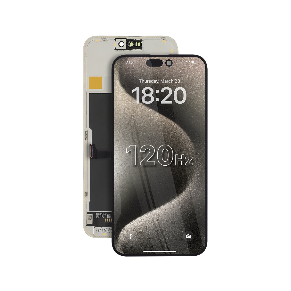 iPhone 15 Pro Max Display Soft Oled Repart Ultra (120Hz)