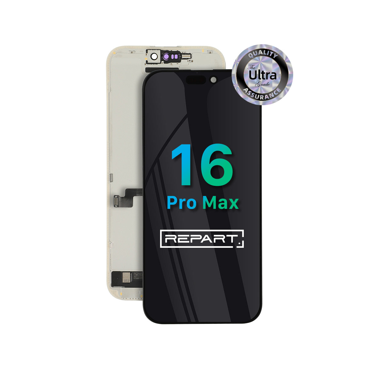 iPhone 16 Pro Max Display Soft Oled Repart Ultra (120Hz)