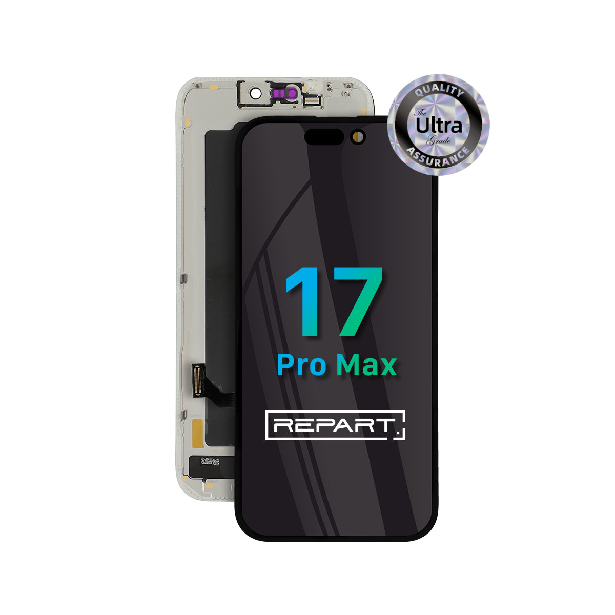 iPhone 17 Pro Max Display Soft Oled Repart Ultra (120Hz)