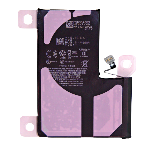 iPhone 14 Pro Max Battery Diagnostic OEM Message Genuine