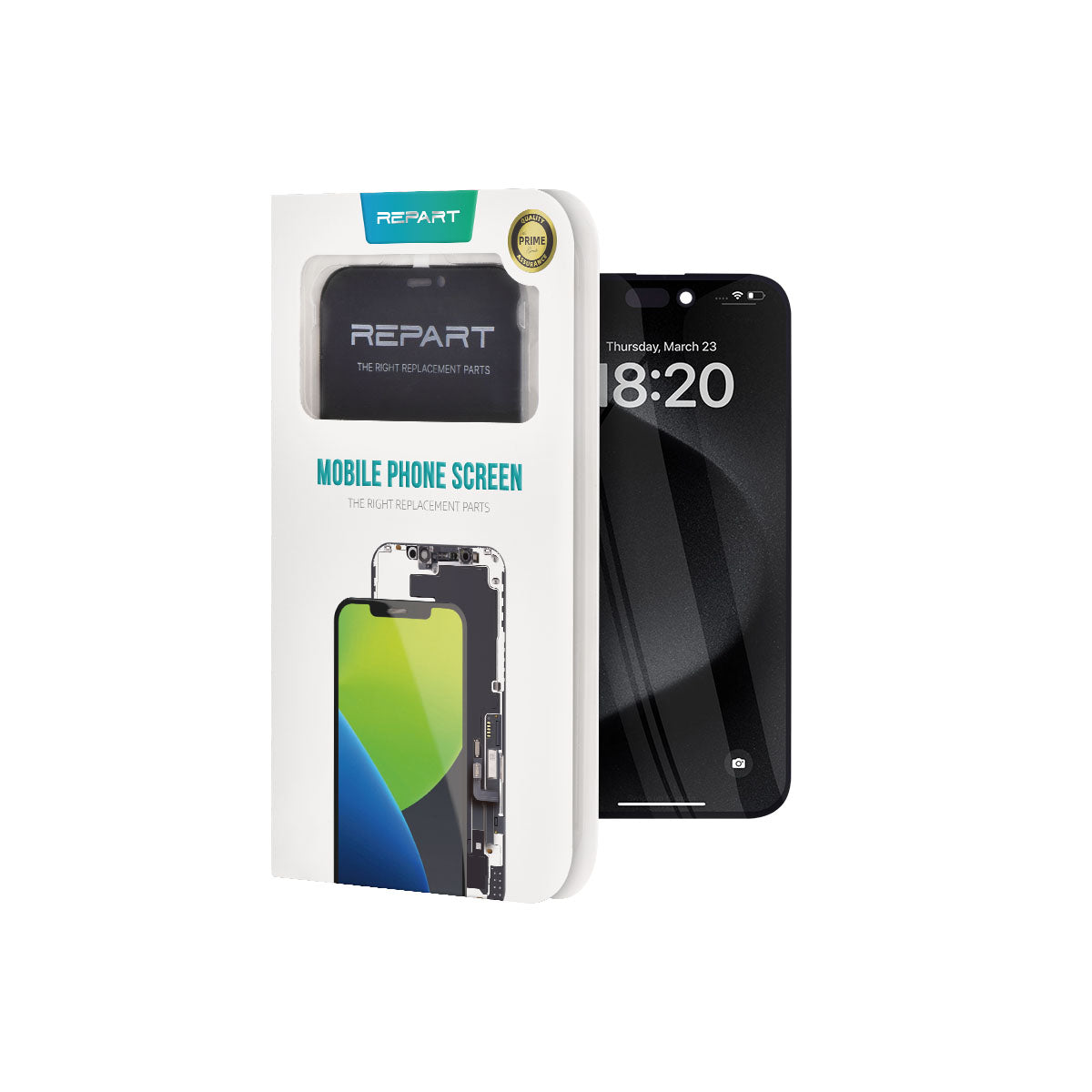 iPhone 15 Plus Display Soft OLED Repart Prime