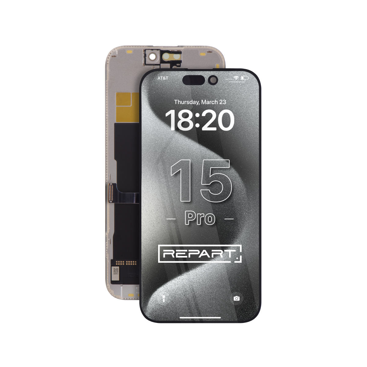 iPhone 15 Pro Display Hard OLED Repart Prime HD+