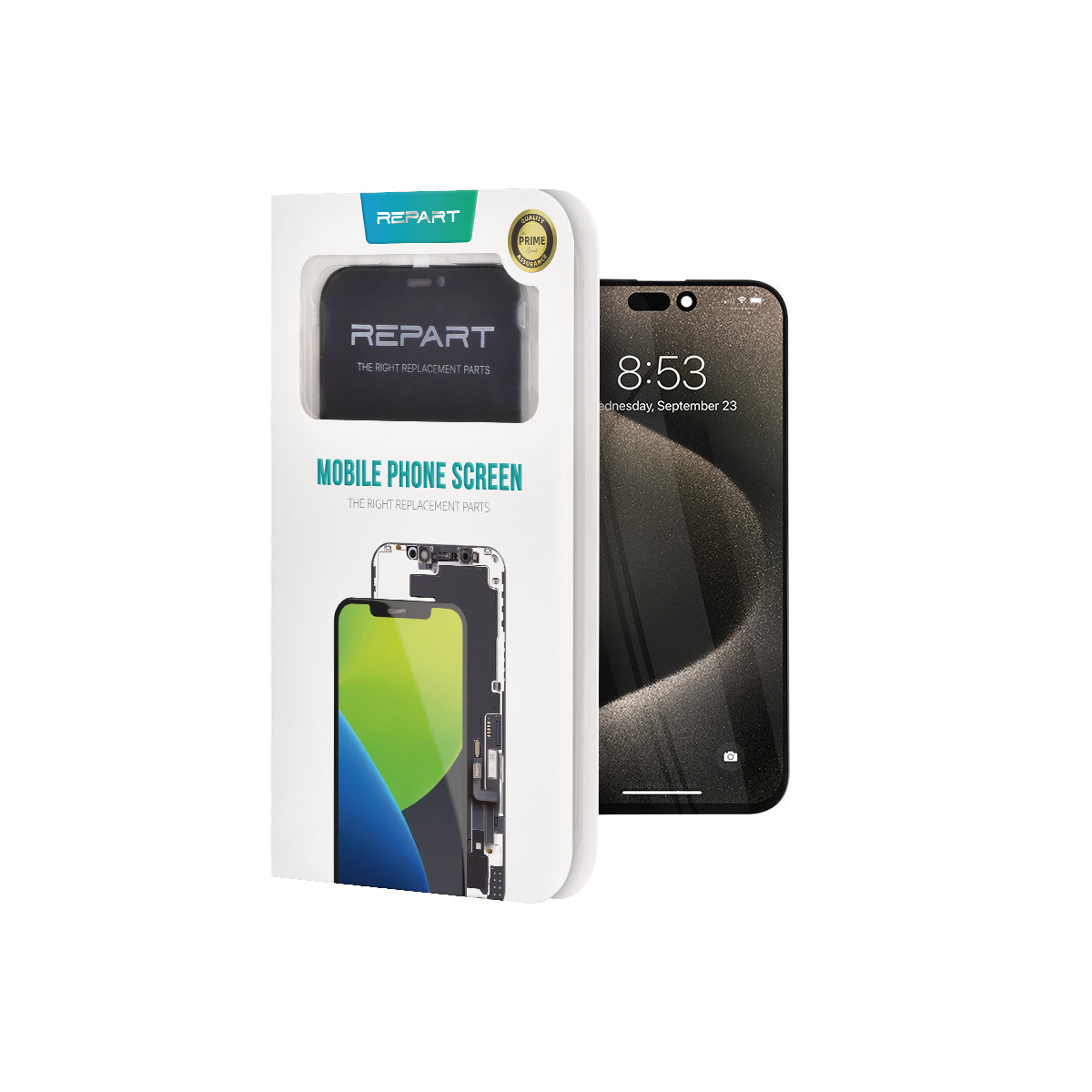 iPhone 15 Pro Max Display Hard OLED Repart Prime HD+