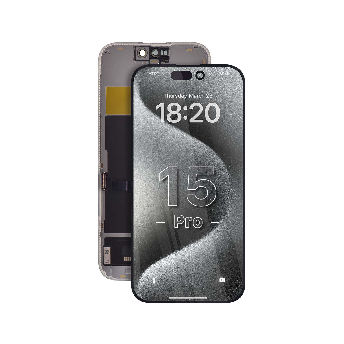 iPhone 15 Pro Display Soft OLED Repart Prime 120HZ – Nordvik