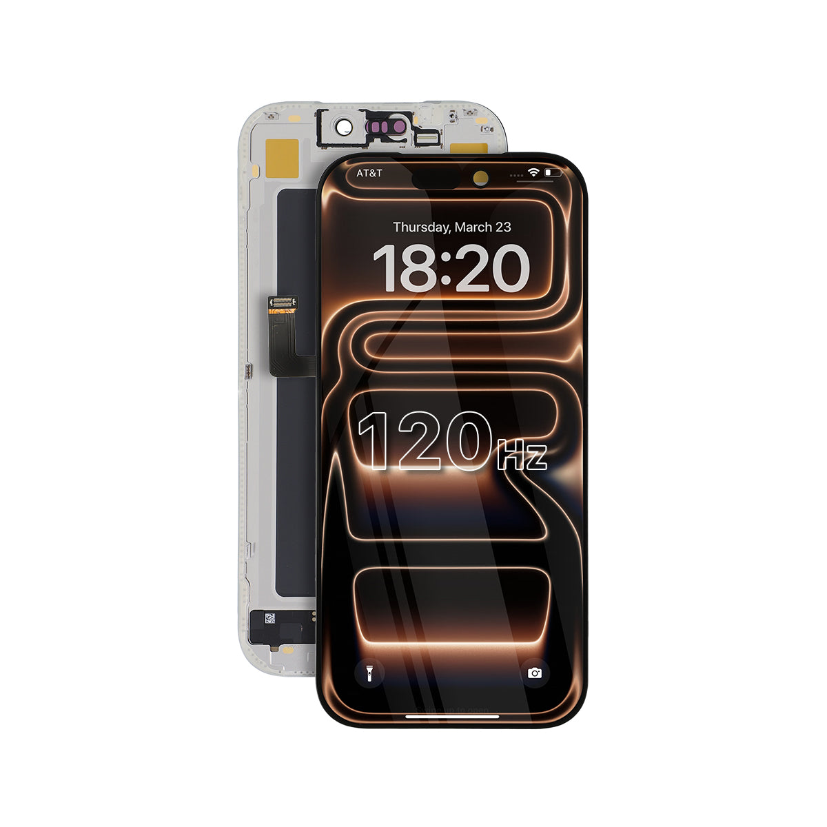 iPhone 17 Pro Display Soft Oled Repart Prime (120Hz)