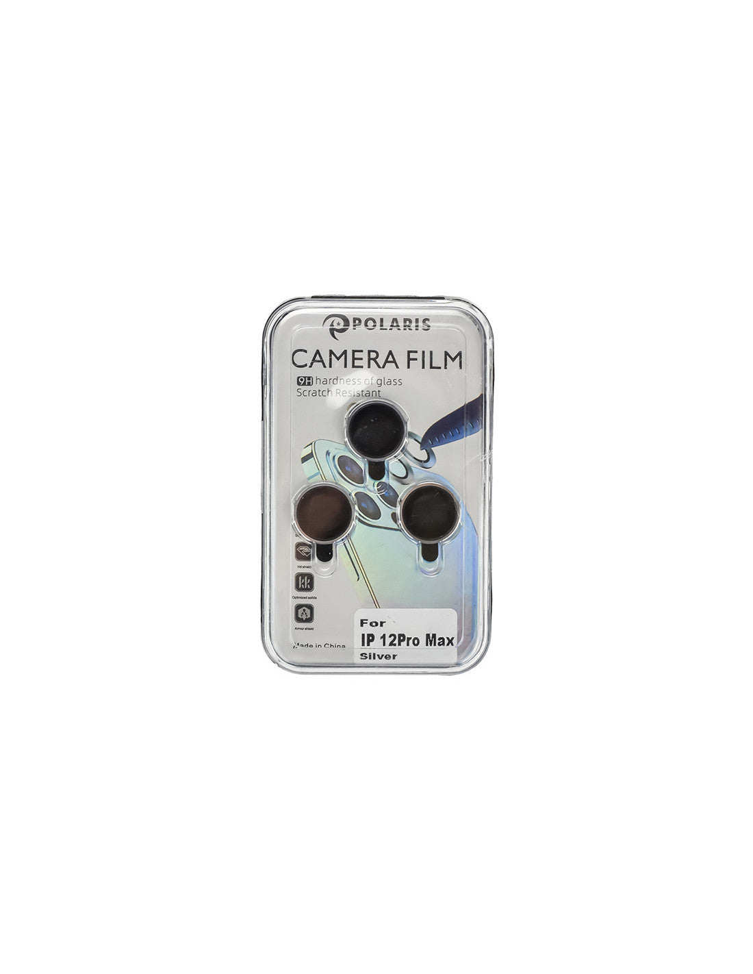 iPhone 12 Pro Max - Silver - Premium Camera Lens Protection Set