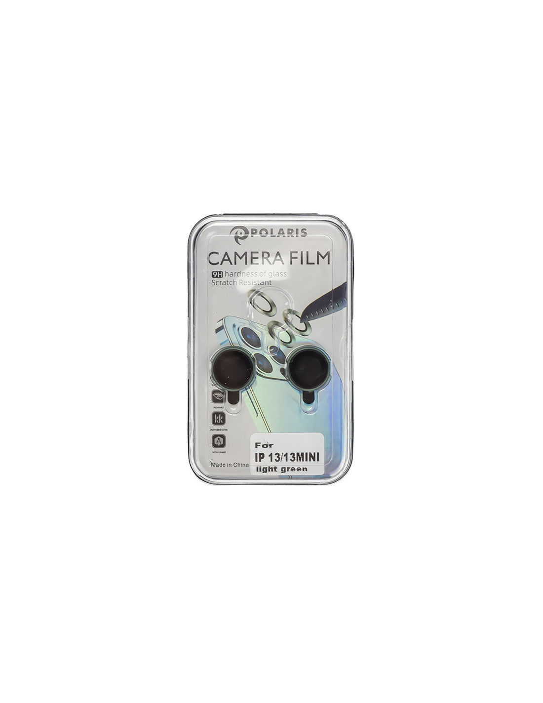 iPhone 13 Mini / 13 - Green - Premium Camera Lens Protection Set