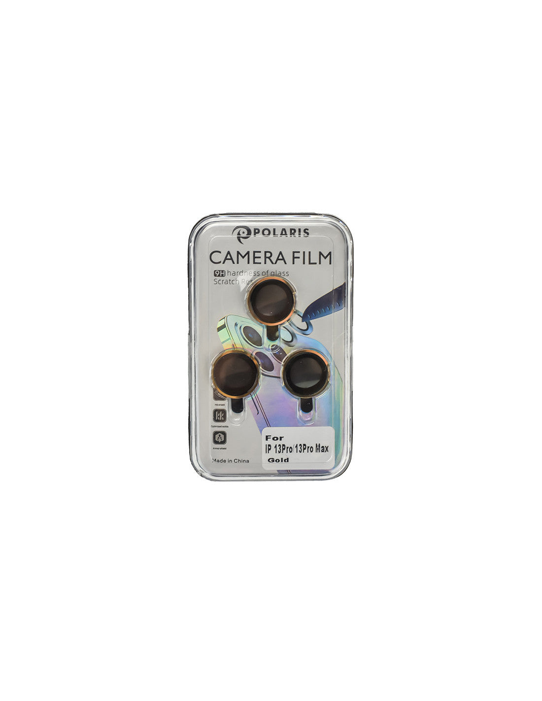 iPhone 13 Pro / 13 Pro Max - Gold - Premium Camera Lens Protection Set