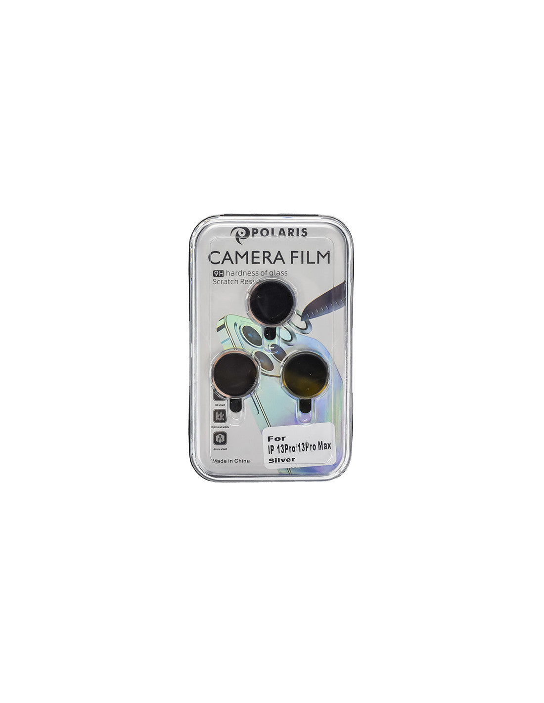 iPhone 13 Pro / 13 Pro Max - Silver - Premium Camera Lens Protection Set