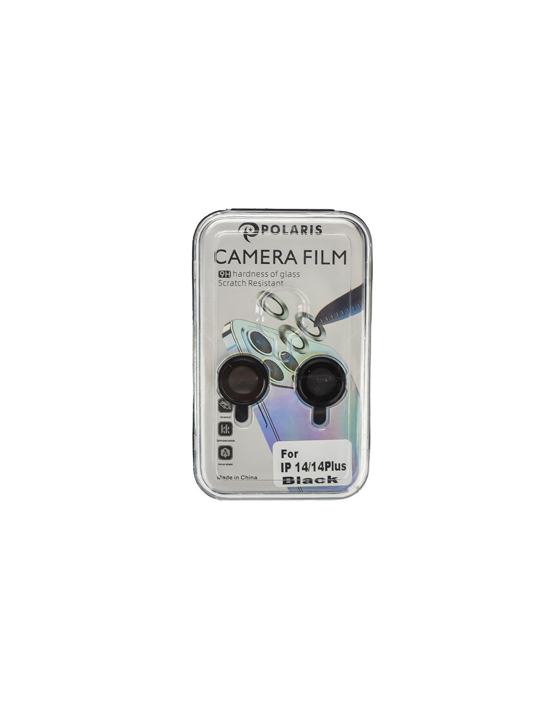 iPhone 14 / iPhone 14 Plus - Black - Premium Camera Lens Protection Set