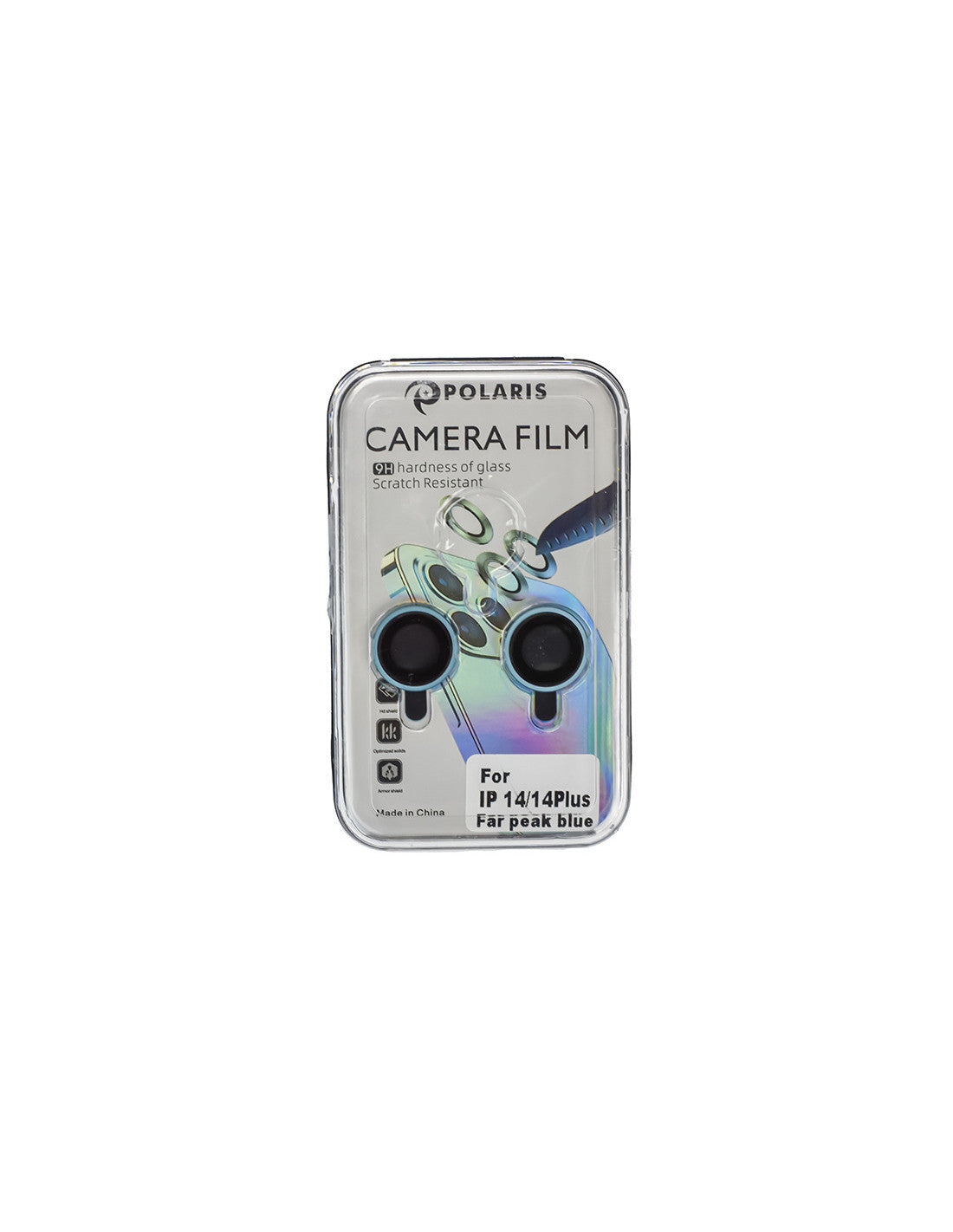 iPhone 14 / iPhone 14 Plus - Blue - Premium Camera Lens Protection Set