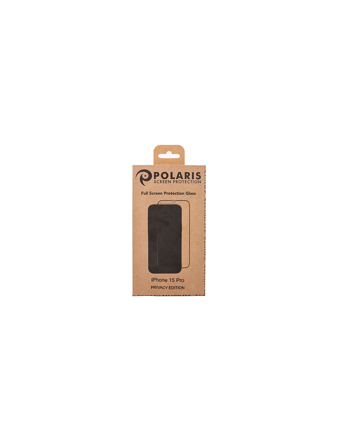 iPhone 15 Pro - Privacy Full Screen Protection by Polaris